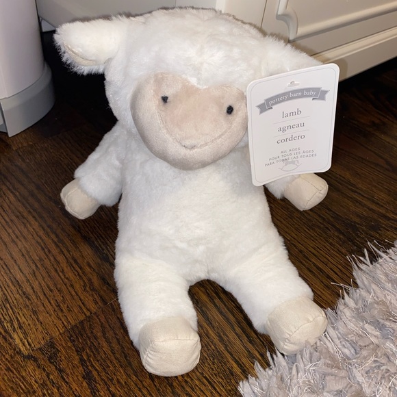 Pottery Barn Kids Other - Pottery barn kids plush lamb